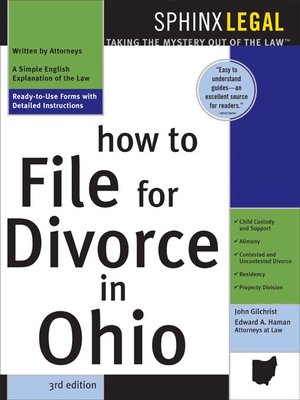 cover image of How to File for Divorce in Ohio